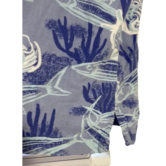 Columbia Sportswear Company shirt Mens Hawaian short sleeve Blue Size L - Picture 14 of 16